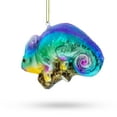thumbnail image 3 of Rainbow Chameleon Glass Christmas Ornament, 3 of 5