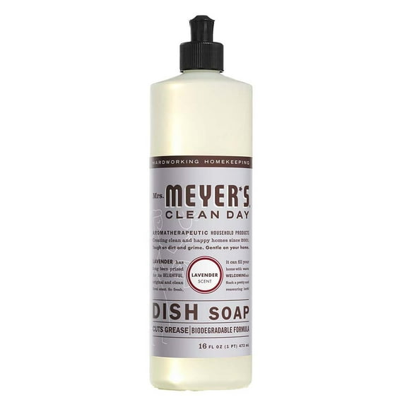 Mrs. Meyer's Clean Day Lavender Scent Dish Soap - 16 oz- Pack of 2