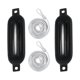 thumbnail image 4 of 2 uds guardabarros para barcos parachoques para barcos cuerdas de 9,5mm x 2M PVC fácil de instalar guardabarros inflables G1 para lanchas rápidas Cuerda Negra G1 Blanca, 4 of 9
