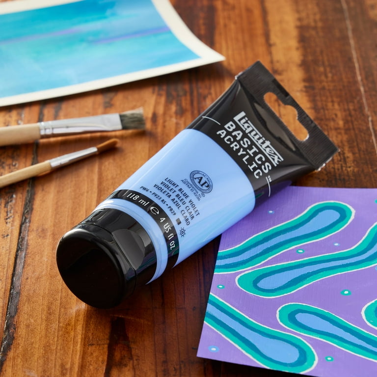 Liquitex Basics Acrylic Paint Primary Blue 4 oz