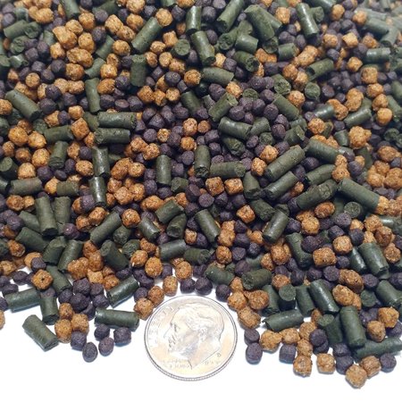 Aquatic Foods Cichlid Sinking Bits & Pellets Blend for ALL Tropicals - 1/4-lb…GB-400