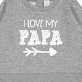 thumbnail image 3 of Inktastic I Love My Papa with Arrow Baby Sweatshirt, 3 of 4