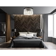 thumbnail image 4 of Sydney 8 light Matte Black Flush Mount Clear Royal Cut Crystal, 4 of 9