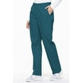 thumbnail image 7 of Dickies EDS Signature Scrubs Pant for Women Natural Rise Tapered Leg Pull-On 86106, S, Caribbean Blue, 7 of 7