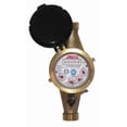 thumbnail image 1 of Medidor de agua Assured Automation de 1 pulgada, sin plomo, latón, certificado NSF, 1 of 9