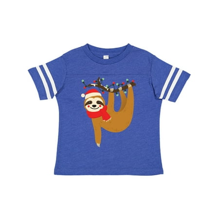 

Inktastic Christmas Sloth Gift Toddler Boy or Toddler Girl T-Shirt