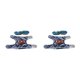 thumbnail image 3 of Methold Arnés Hurón – Caminar Amigo Fuzzy Con Estilo Y Comodidad Arnés Con Correa Arnés Para Hámster Arnés Para Conejos Arnés Para pequeño copo de nieve m,1 2piezas, 3 of 6