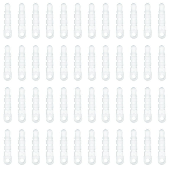 TOYMYTOY 100Pcs Clear Phone Dust Plug Transparent Earphone Jack Protector for Daily Use Back to School