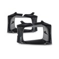 thumbnail image 3 of Tapa de faro KarParts360 para F-250/F-350 en acabado plateado/negro, 3 of 6