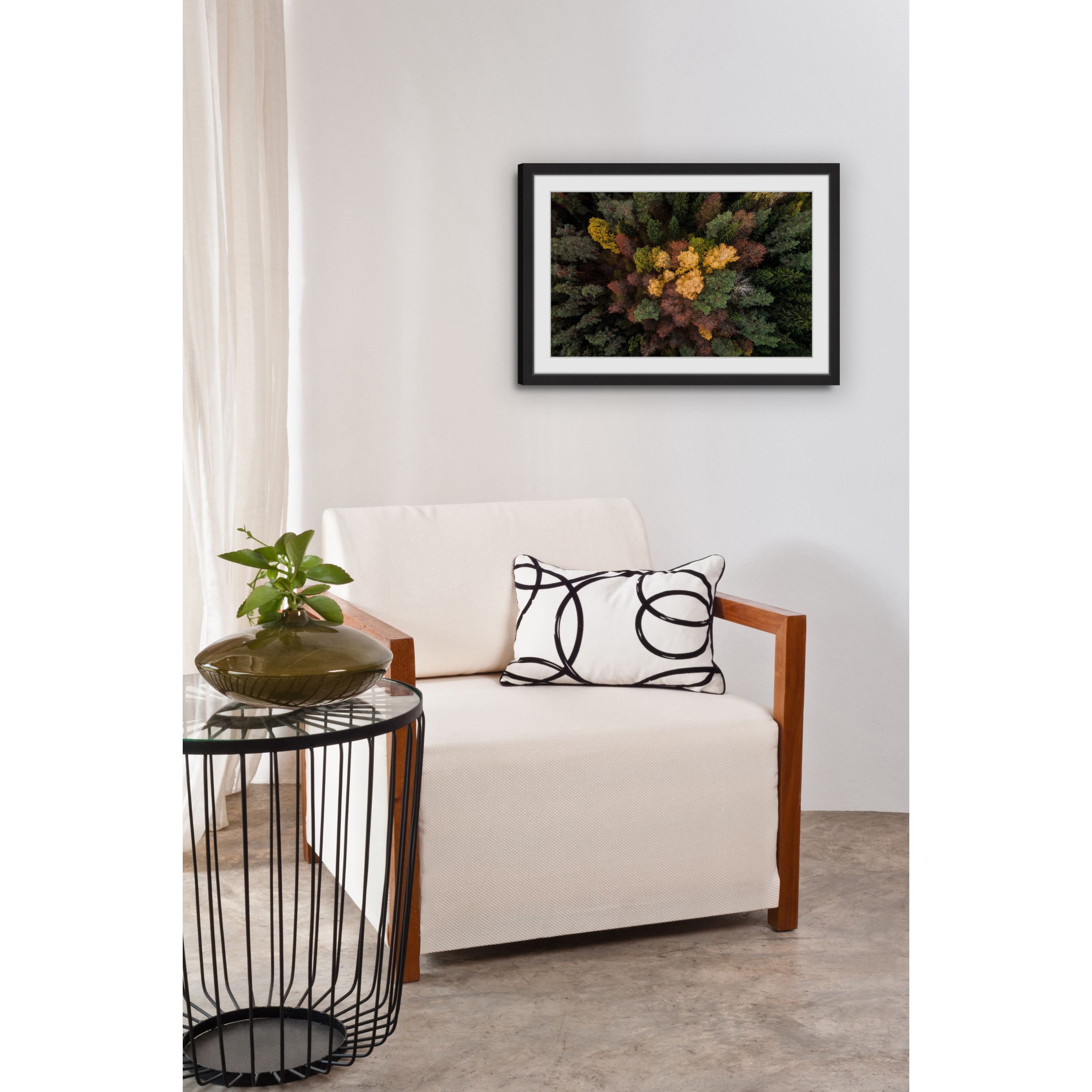 Marmont Hill "Luscious Flora" By Karolis Janulis Framed Painting Art Print, 24.0" x 1.5"