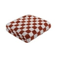 thumbnail image 2 of Bwiyojiz Home Decoration Other Red Checkerboard with Thick Bath Towels for Quicker to Dry Absorbent Bathroom, Gifts for Women, White, 2 of 6
