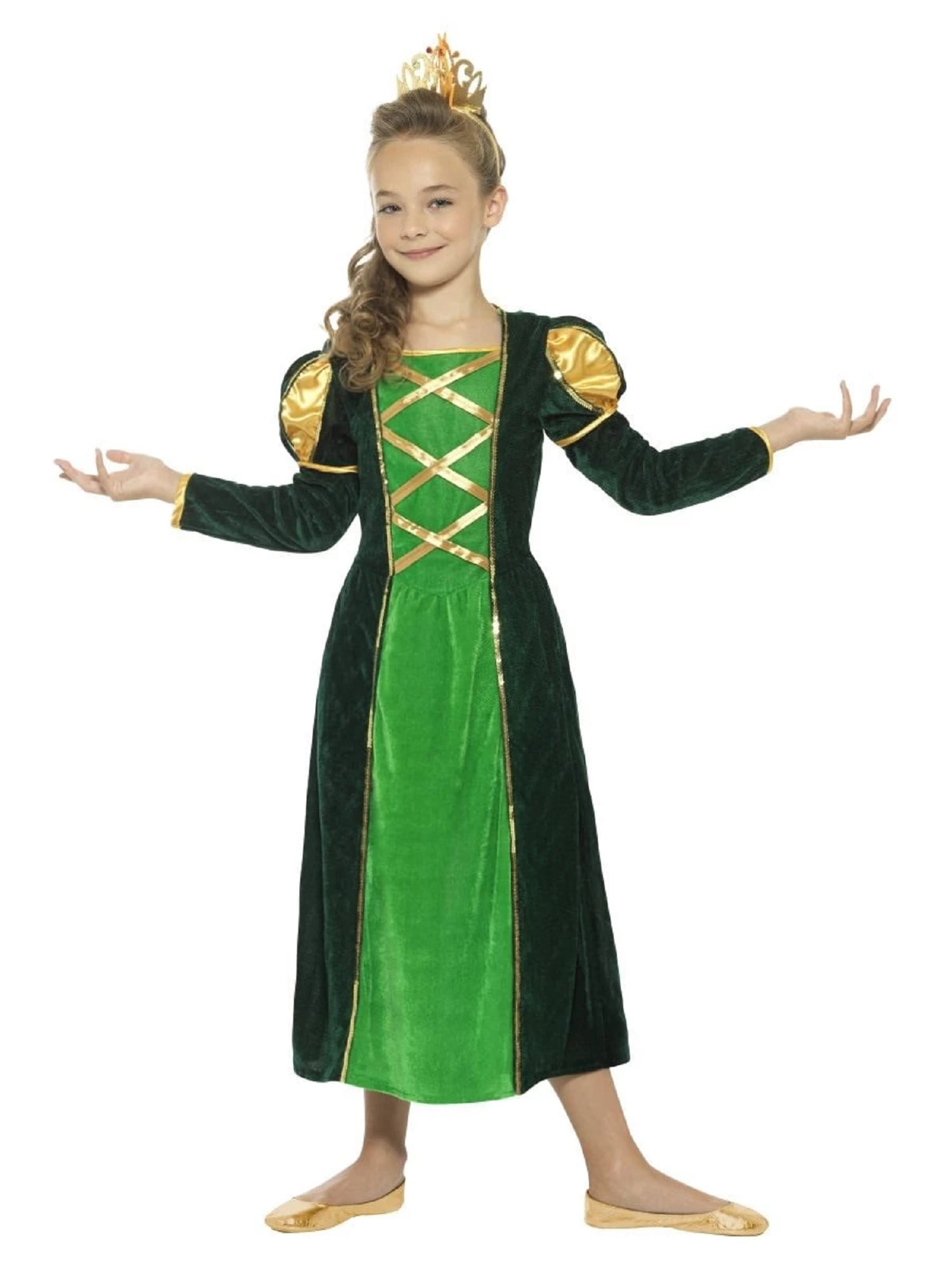 Brand New Blushing Renaissance Medieval Princess Girls Child Costume
