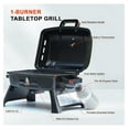 thumbnail image 5 of BNHHYYDS Portable Propane Grill, 1-Burner Gas BBQ Grill for Camping & Tailgating, 5 of 8