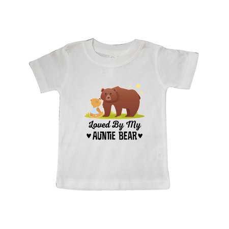 

Inktastic Auntie Bear Loves Me Nephew Gift Baby Boy or Baby Girl T-Shirt