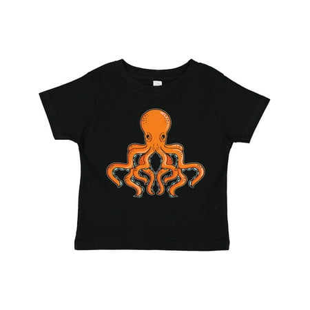 

Inktastic Orange Octopus Boys or Girls Toddler T-Shirt