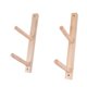 thumbnail image 2 of 2 piezas de estante de almacenamiento de esterillas de yoga de madera, equipo de entrenamiento, soporte para esterillas de yoga 2 niveles, 2 of 9