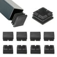 thumbnail image 1 of Uxcell 10 Pack Tapas de Tubo 1 x 1" Tapones de Agujero Cuadrados de Plástico para Patas de Silla/Taburete, 1 of 7