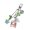 Red, variant on CIYISON Nature Themed Lightweight Acrylic Keychain With Fish Wishes Bottle Keyring Accessory For Outdoor Activities