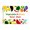 Fruits Vegetables, variant on Vaveren Reusable Sticker Book Quiet Activity Book for Boys Girls Kids Birthday Gifts Car