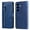 Blue, variant on For Samsung Galaxy S25 Edge 5G 6.7-inch Wallet Case for Women Men Multi-Card Slots Zipper Pocket Leather Phone Case,Blue,For Galaxy S25 Edge 5G