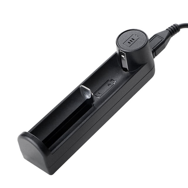 Cargador de batería 1 ranura USB 18650 26650 21700 Cargador de batería recargable de iones de litio