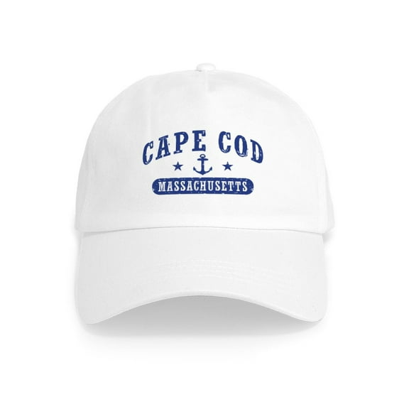 CafePress - Cape Cod Massachusetts Cap - Adjustable 100% Brushed Unisex Casual Cotton Baseball Cap, Beige, 1