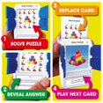 thumbnail image 3 of Juego de viaje con 100 fotos de acertijos: resuelve 100 rompecabezas Tarjetas flash con estuche revelador de diapositivas Juego de cartas Relleno de medias de regalo Horas de diversión para niños y ad, 3 of 3