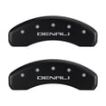 thumbnail image 4 of MGP 4 Caliper Covers Engraved Front & Rear Denali Red finish silver ch Fits select: 2000-2001,2006 GMC NEW SIERRA K1500, 4 of 6