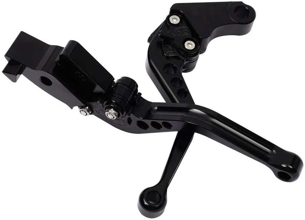 Black CNC Shorty Brake & Clutch Levers For Honda RVT 1000R RC51 Control Hand