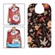 thumbnail image 4 of Babero De Tela De Con Estampado Impermeable A La Hora Para tipo 6 Colcomx baberos adultos lavables a la hora de comer, 4 of 8