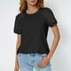 thumbnail image 5 of Pantalones Cortos para las Mujeres Impresión Sexy Cómodo Bolsillo de Manga Corta, Botón Top Blusa Camiseta, 5 of 8