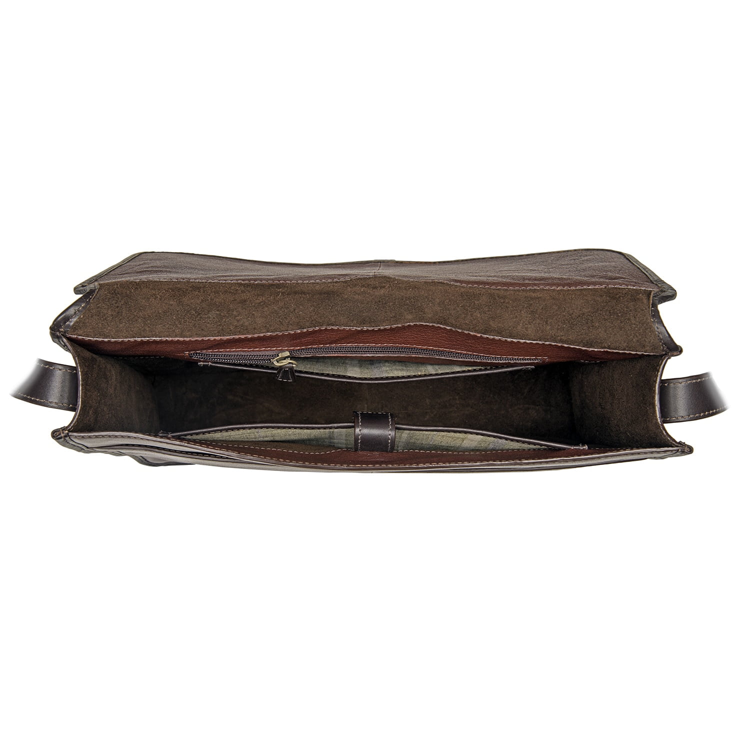 harrison medium leather messenger bag