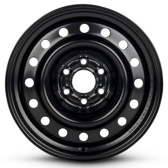 For 2007-2023 Nissan Pathfinder 16 Inch Painted Black Rim - OE Direct Replacement - Road Ready Car Wheel