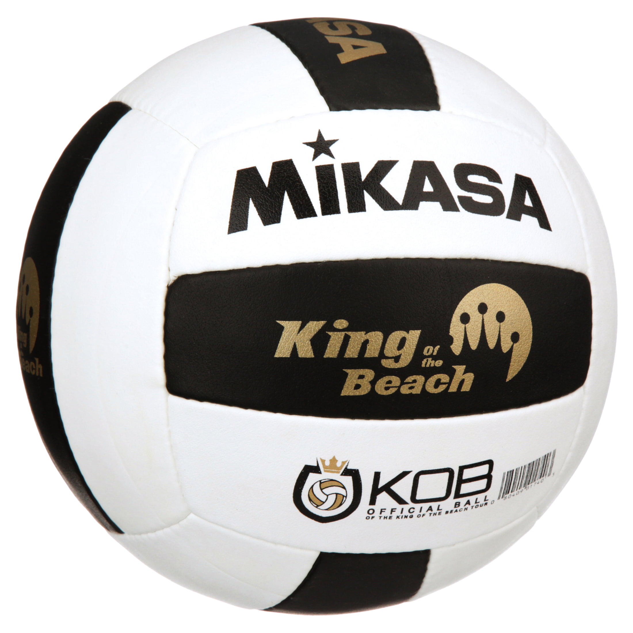 Mikasa King of the Beach Official Pro Tour Game Volleyball Black 