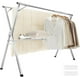 thumbnail image 1 of SONGMICS Tendedero, Secador de Pie, 143-238 cm Extensible, Plegable, Independiente, para Uso en Interiores y Exteriores, Gris Paloma, 1 of 5