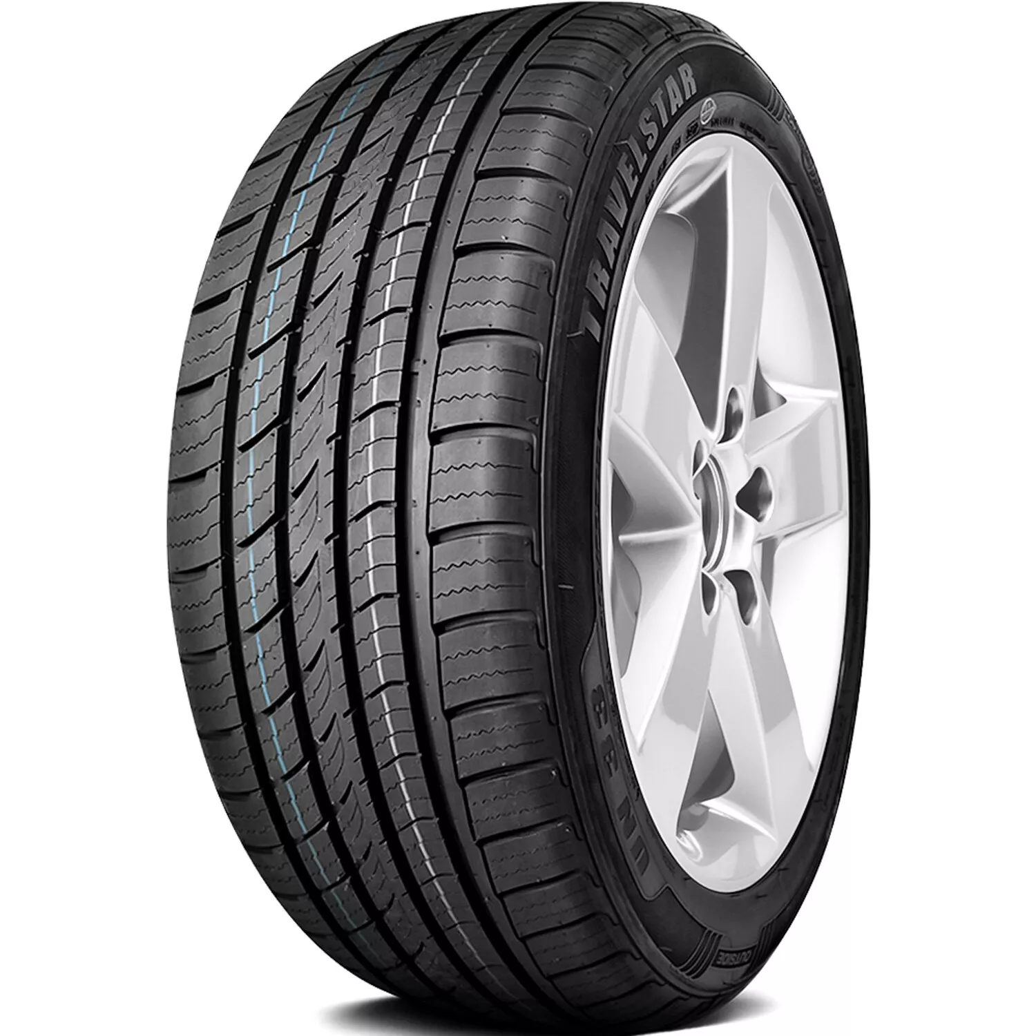 Travelstar UN33 225/40R18 92 W Tire Fits: 2014-15 Honda Civic Si, 2013 Toyota Corolla LE