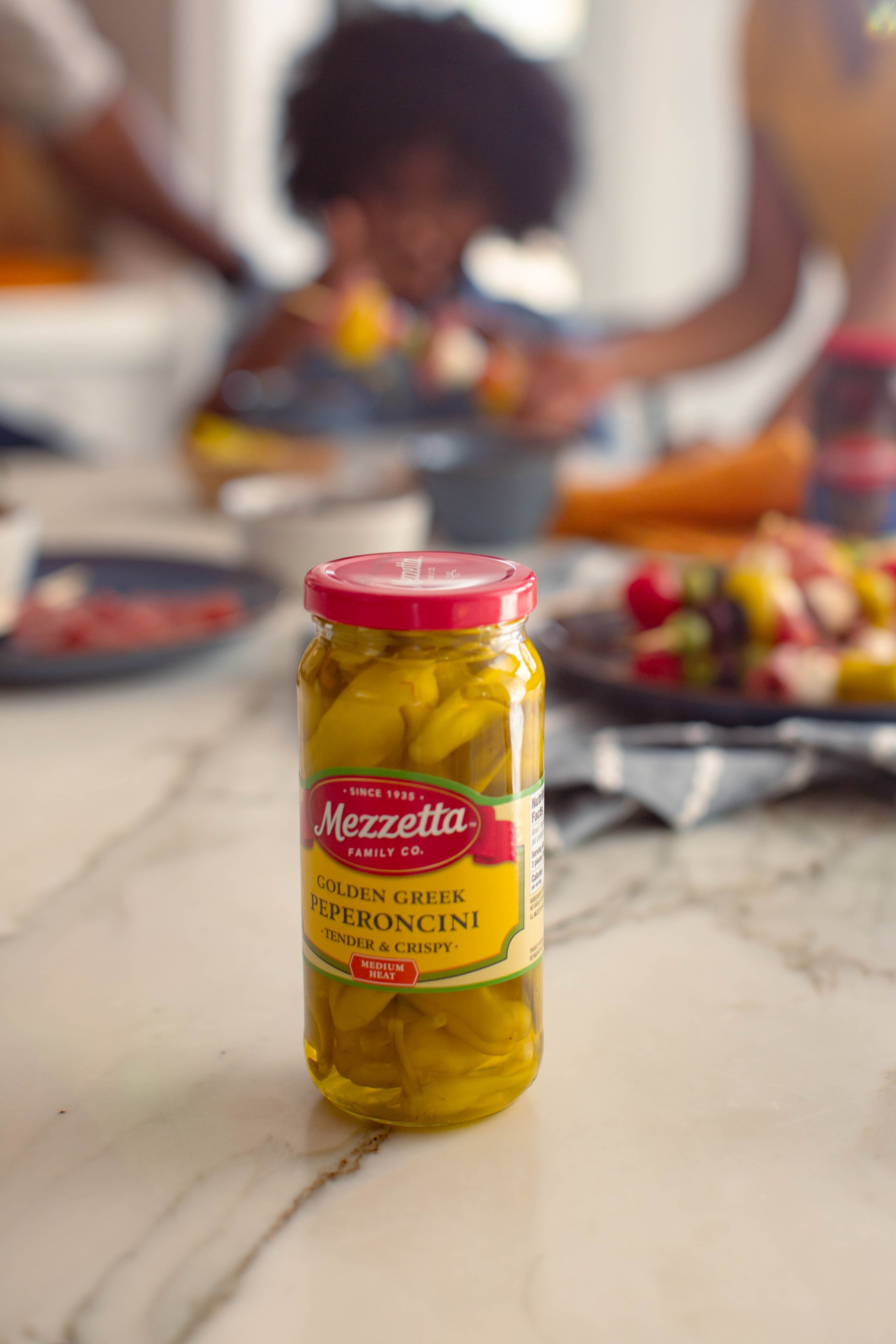 (3 pack) Mezzetta Golden Greek Peperoncini, 16 fl oz Jar