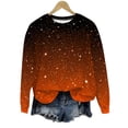 thumbnail image 2 of Qepwsc Womens Crew Neck Oversized Sweatshirts Hoodies Gradient 2025 Trendy Long Sleeve Pullover Tops Y2k Fall Outfits Loungewear for Women S_XXXL, 2 of 8