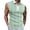 Green, variant on Men Spring Summer Sleeveless Tank Top Vest Casual Lapel Zipper Solid Color Tops Long T Shirts Men Thin Tee Shirts Men Mens T Shirts Short Sleeve Short Sleeve Scrub Jackets Shirt Pack Men
