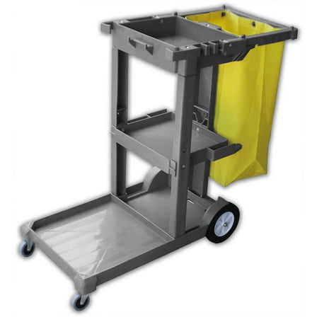 Janitor Cart - Gray