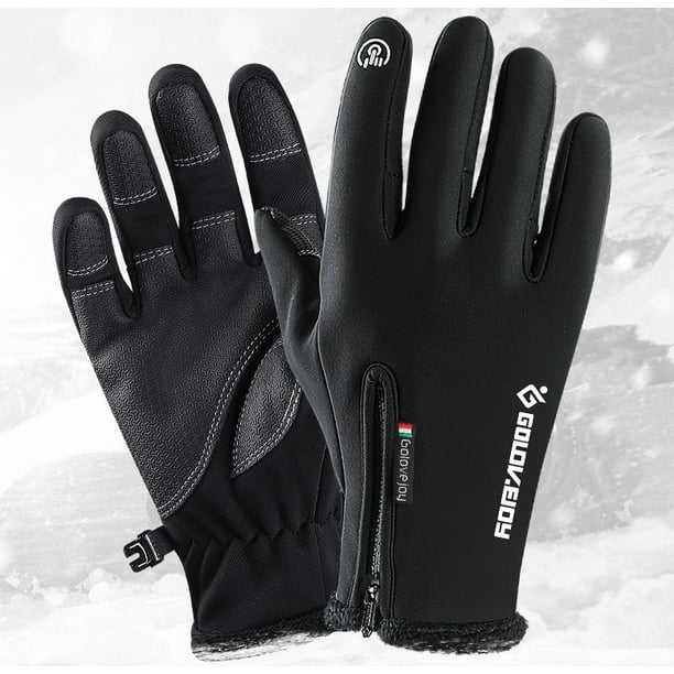 Waterproof Winter Gloves 30℉ Warm Windproof All Fingers Touch Screen