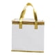 thumbnail image 3 of Bolsa de comida de viaje, bolsa térmica para pasteles, bolsa de comestibles térmica reutilizable con aislamiento para 12 pulgadas blanco, 3 of 9