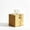 Off White, Khaki, Natura, variant on Square Hand Woven Rattan Tissue Box Cover with Lid, Natural Wicker Tissue Holder for Bathroom Bedroom Living Room, Farmhouse Decor Napkin Dispenser Container, White