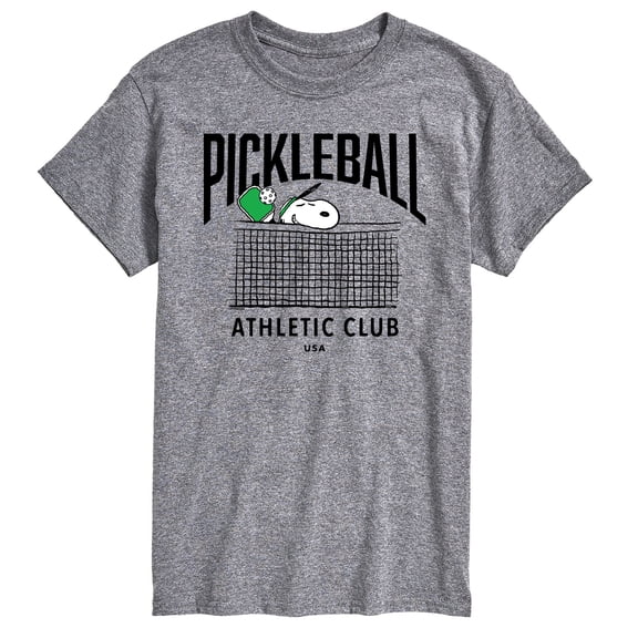 Peanuts - Pickleball - Men's Short Sleeve Graphic T-Shirt