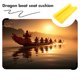 thumbnail image 5 of unbranded Cojín Inflable Para Asiento De Dragón Amarillo Cómodo Resistente Para Actividades Náuticas, 5 of 5