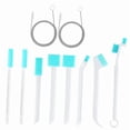 thumbnail image 2 of New Ice Makers Cleaners Set 10Pcs Ice Machine Cleaning Brushes and 2pcs Hook Brush, 2 of 6