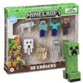 thumbnail image 1 of Set de goma de borrar P.M.I. Mine Craft 3D, paquete de 8 unidades, set de coleccionista de lujo, 1 of 7