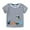 Black#02, variant on Miqool Toddler Boys Girls Striped Dinosaur Cotton T-Shirts Kids Summer Short Sleeve Crewneck Shirts Graphic Tees Casual Tops 2-7T