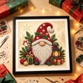thumbnail image 4 of IPEWLEX Christmas Theme Full Round Drill Diamond Art Kit for Wall Decor & Holiday Gift, Vintage Holiday Patterns with Layered Visual Effect, Easy for Beginners, Includes Tools & Extra Beads, 4 of 7