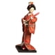 thumbnail image 4 of Muñeca oriental artesanal de geisha japonesa con decoración de kimono de 23 cm. Estatua de niña. Estilo C, 4 of 9